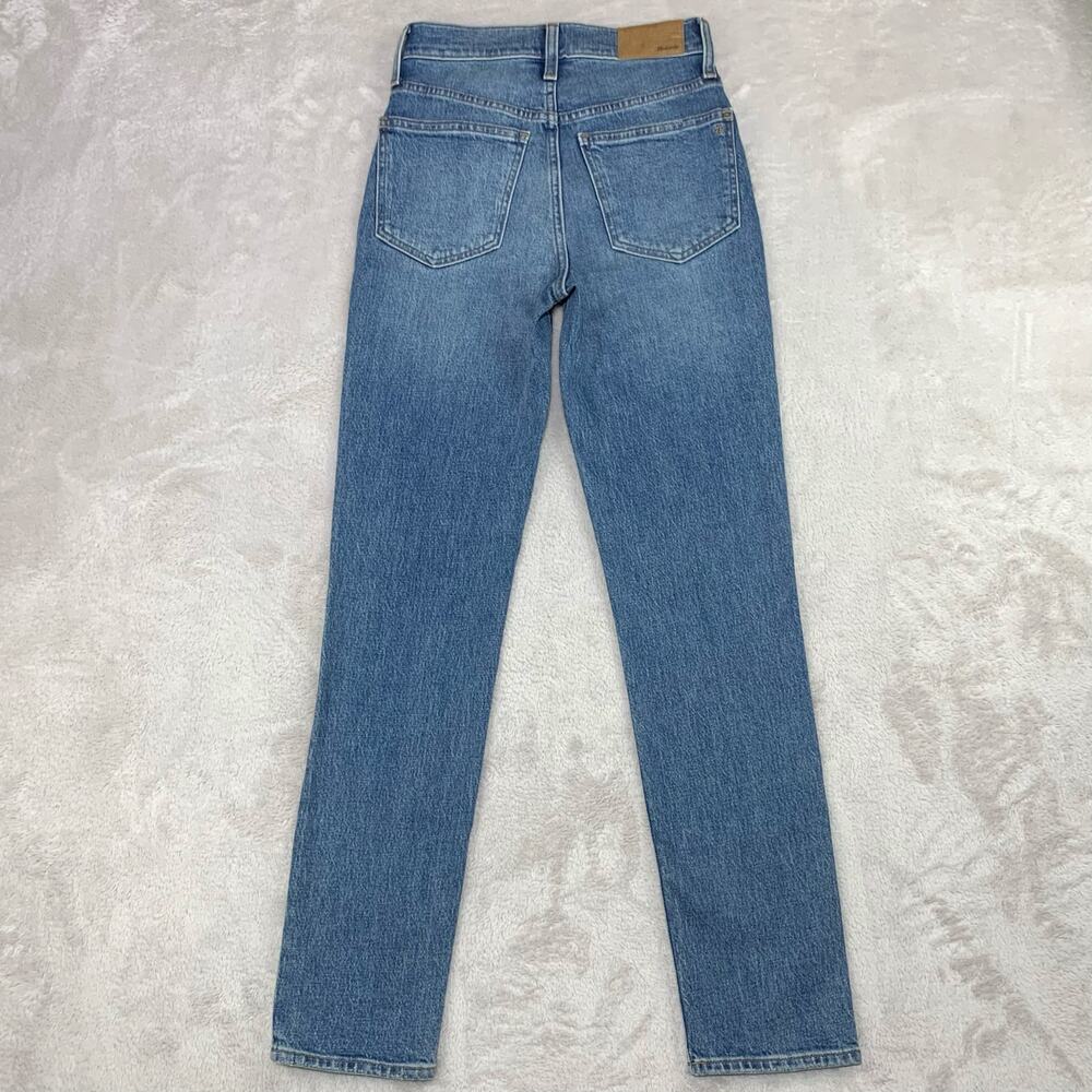 NWT Madewell Perfect Vintage Jeans Womens sz 23 Kepler Wash High Rise Tapered - Picture 3 of 12